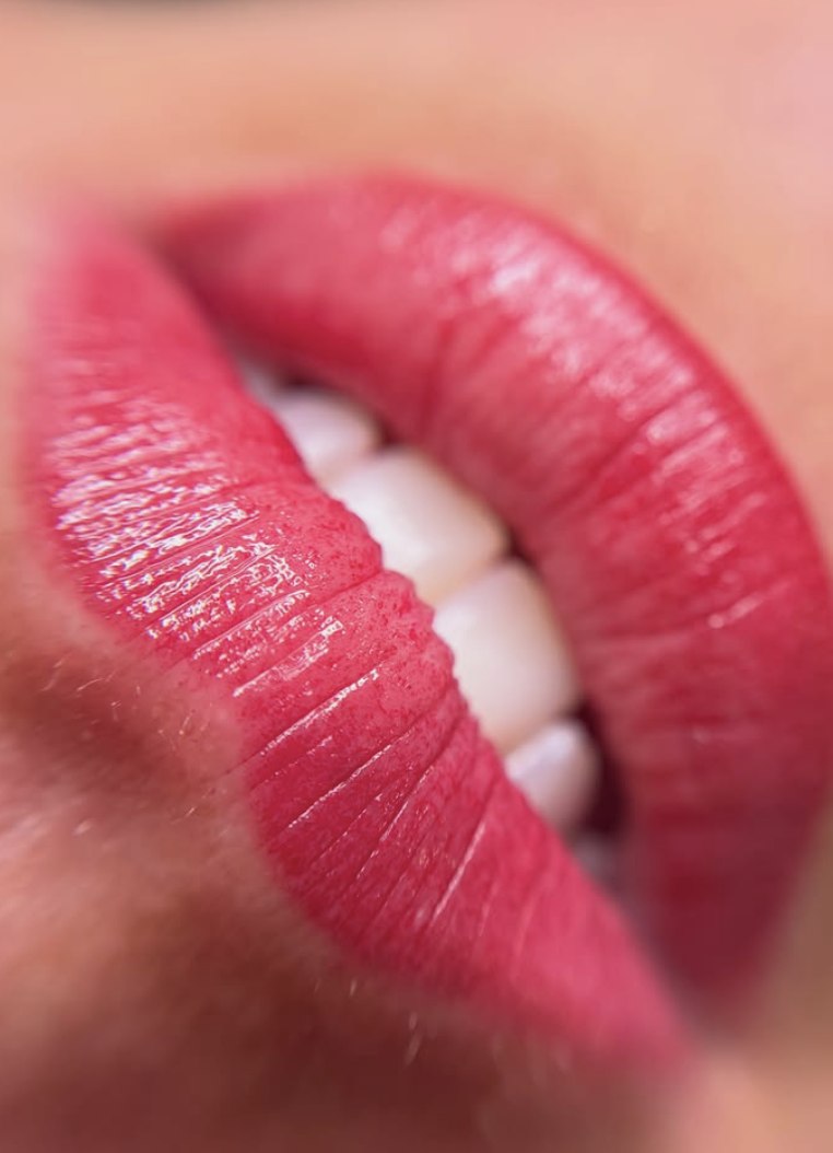 Micropigmentación de labios, técnica Aquarelle Lips